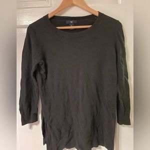GAP black sweater tunic